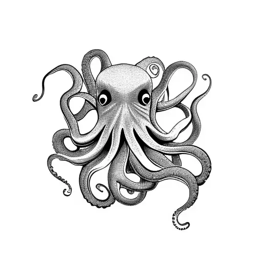 Octopus And Keyboard