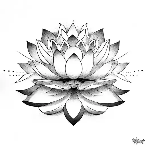 A Surreal Scene Of Eyes Growing Out Of Lotus Flowers