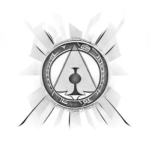 A Stylized Besiktas Emblem With A Football Motif