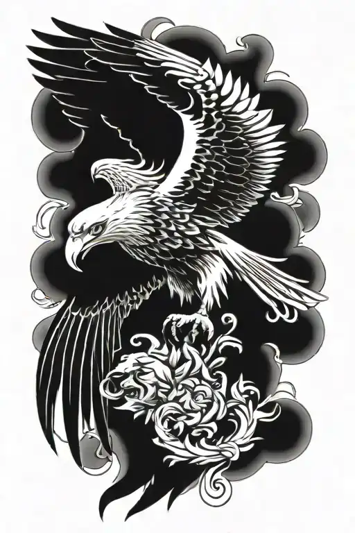 Wing Eagle And Lions Paw