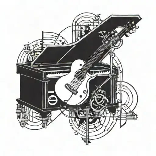 Music And Engineering Symbols