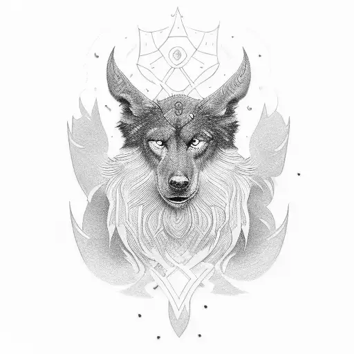 Create A Detailed Portrait Of Uthred Ragnarson In A Dotwork Style