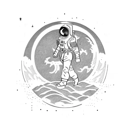 Man Walking On The Moon With Logan & Amber Names In Japanese