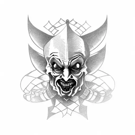 Scary Medieval Jester