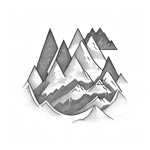 Mountains With Forest