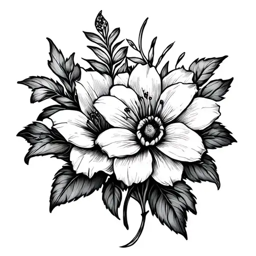 Faith And Lycoris Flower