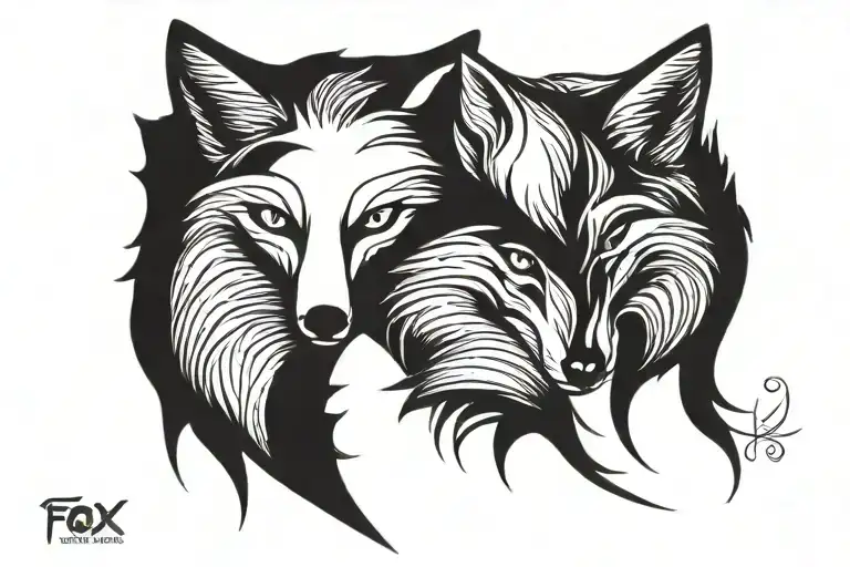 Fox And Wolve