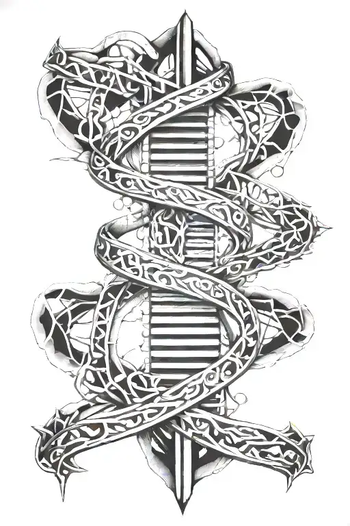 Friend Bloodline Dna Double Helix