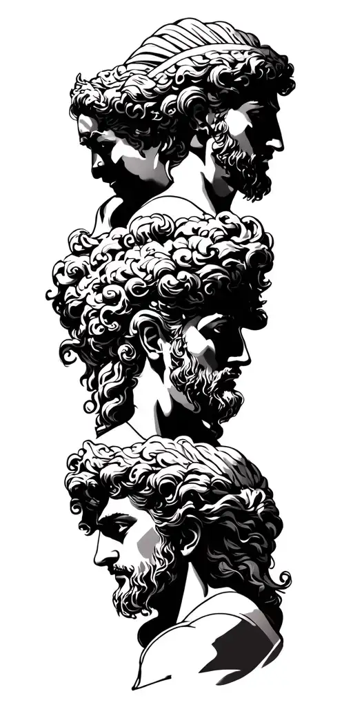 Hephaestus And Athena And Hermes And Odysseus And Posidon And Apollo And Artemis And Ares