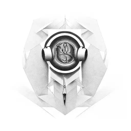 Make A Tattoo That Shows My Love And Passion For Music And Formor Life As Af Drug Dealer