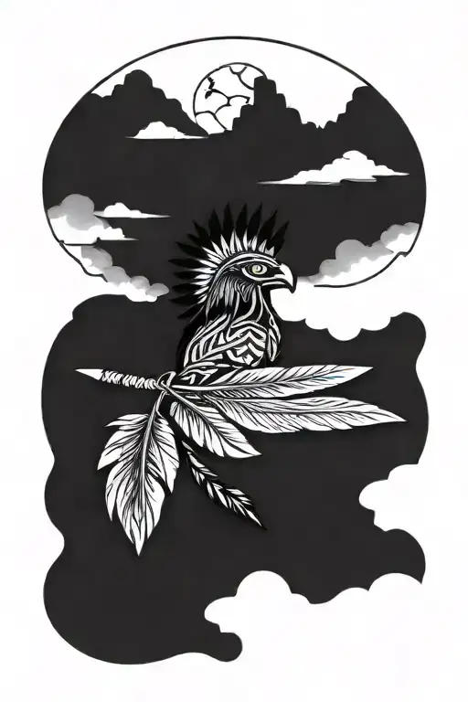 Cherokee Indian Feath