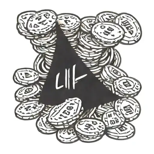 Scatter Chips With All In And Life Where The Money Sign Is