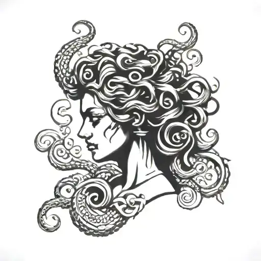 Gothic Medusa Greek Mythology