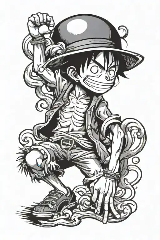 Monkey D Luffy From One Piece