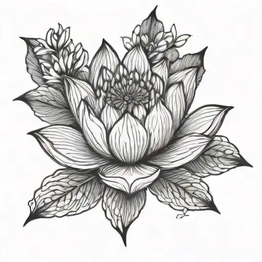 Fleur De Lotus Flower Blooming