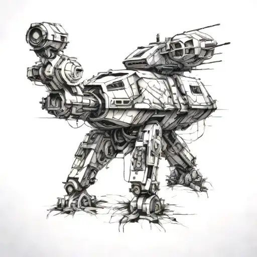 Fuse Elements Of Star Wars And Warhammer 40K To Create A Futuristic Space Landscape