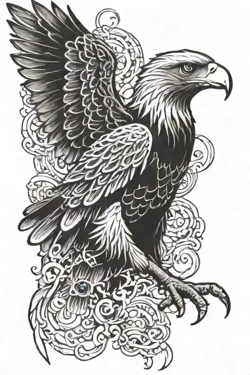 Mix Eagle And Orchyd