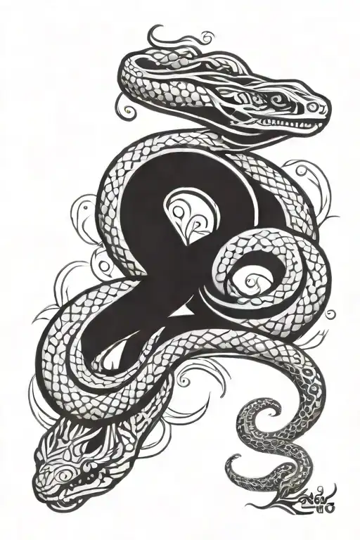 Neotribal Snake