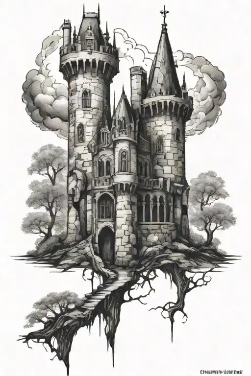 Gothic Castle Tower