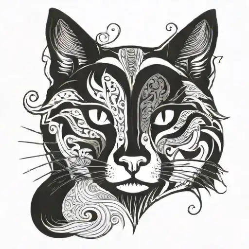 A Cat And Dog Hybrid Creature Inspired By Nordic Mythology