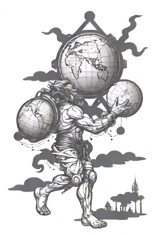 Atlas Carrying The World