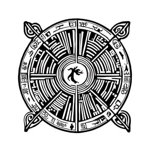 Barcode And Zodiac Sign