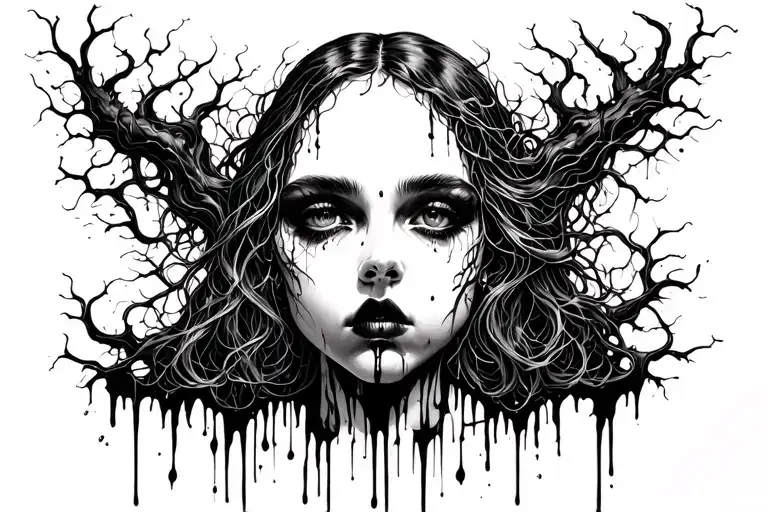 Darkness Bleeding Into Mind