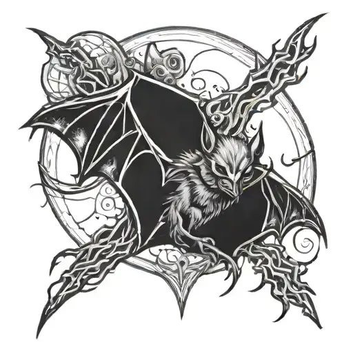 Bat And Lightning Bolt