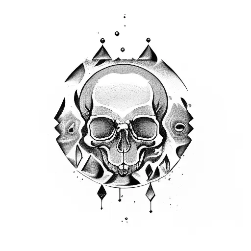 Alchemy Book Raven Skull Potion Crystal