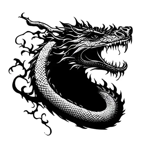 Mask Dragon Snake Tree