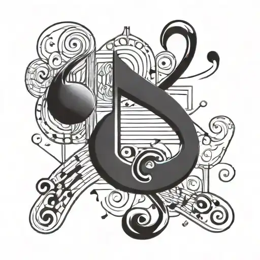 C&j Music Note