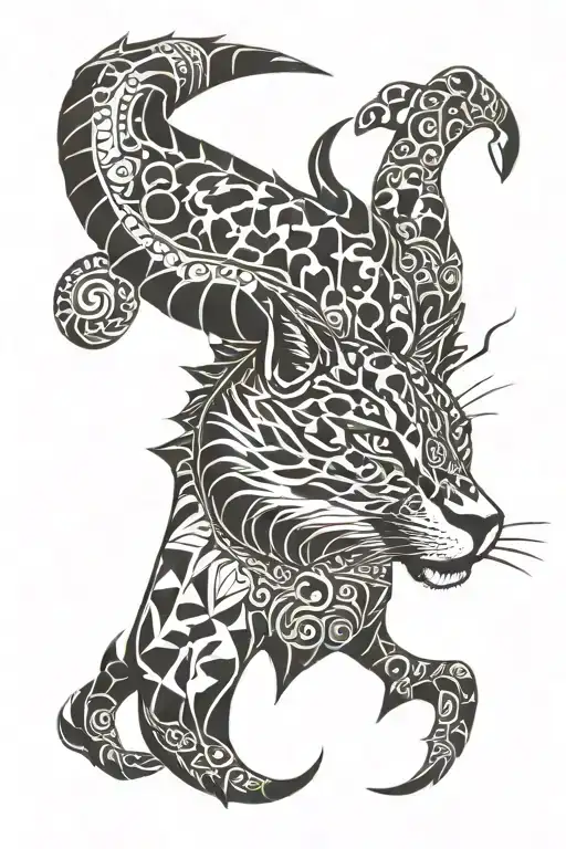 A Tattoo That Looks Good In Skinny Forearms Aggressive Animal