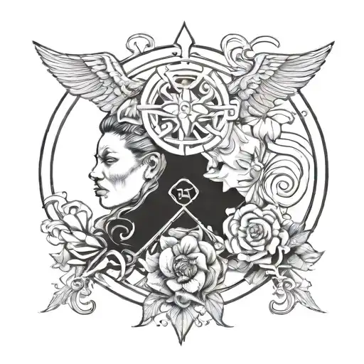 Incorporate Elements Of Sibling Unity And Strength In A Tattoo Design