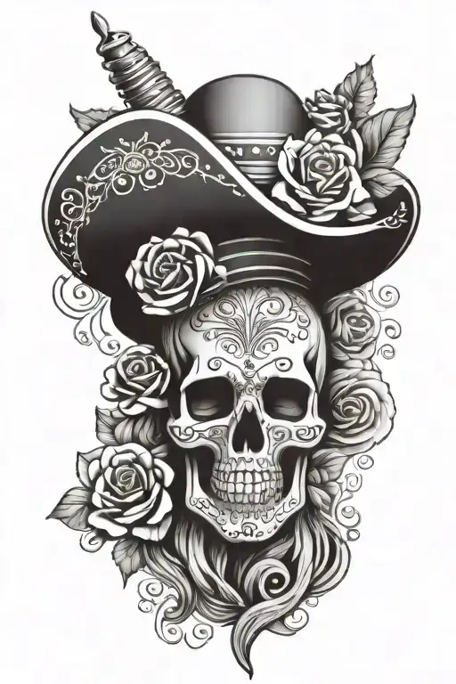 Mariachi Skull