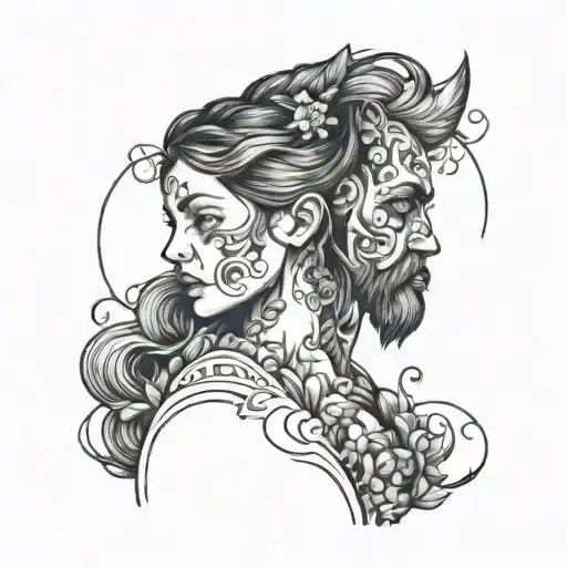 Strong Bond Between A Father And Daughter