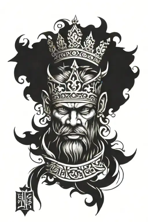 Strength Loyalty Power King