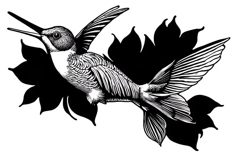 Flamingo Fish Hummingbird