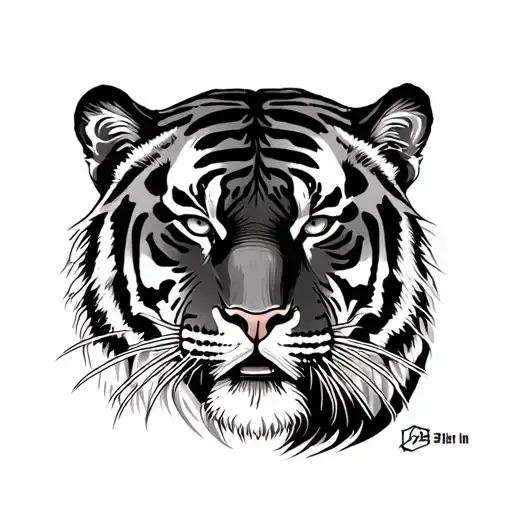 Get Rich Or Die Tryin With Tiger Surrounded