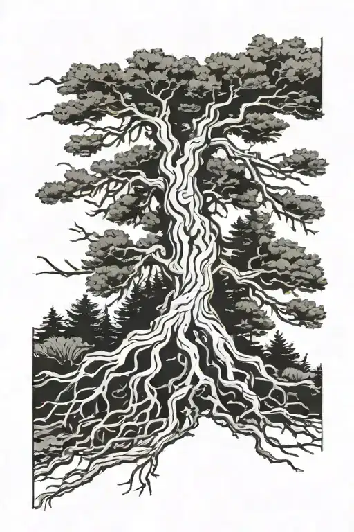 Pine Tree Roots