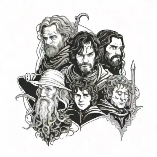 Lord Of The Rings And Friends
