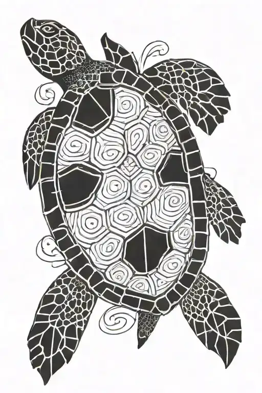 Beautiful Unique Turtle