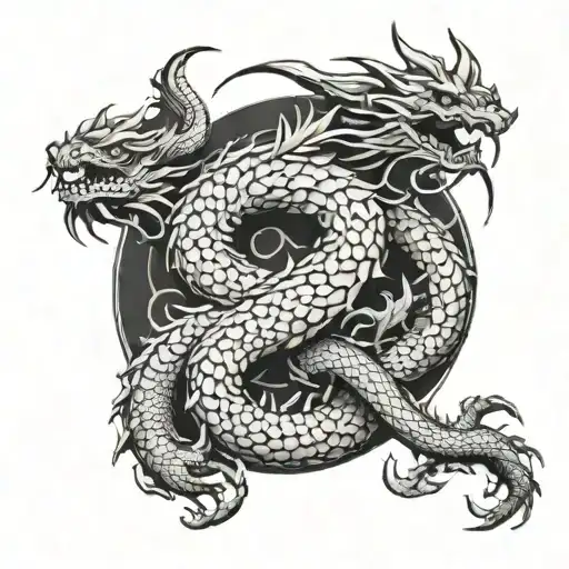Dragon Sleeve Design
