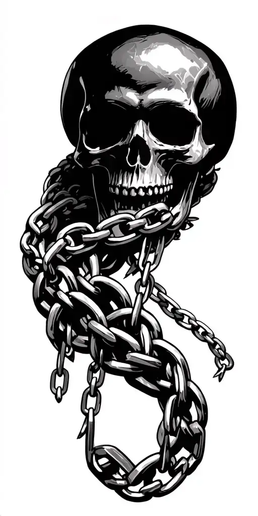 Chain And Skull
