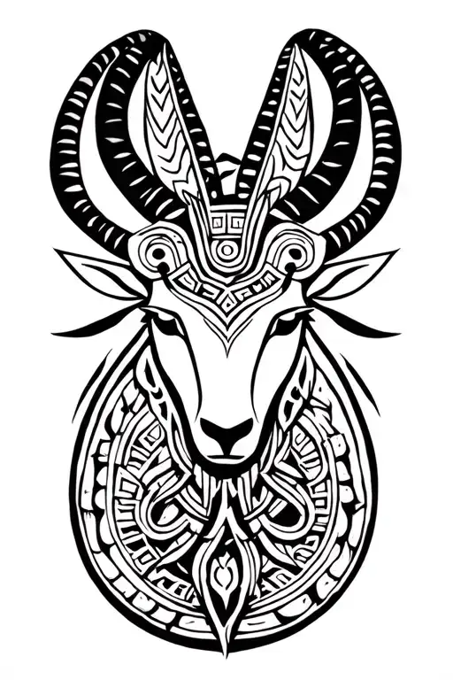 Aztec Capricorn Symbol