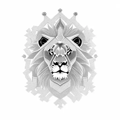 Lion And Mum And Dad Crowns