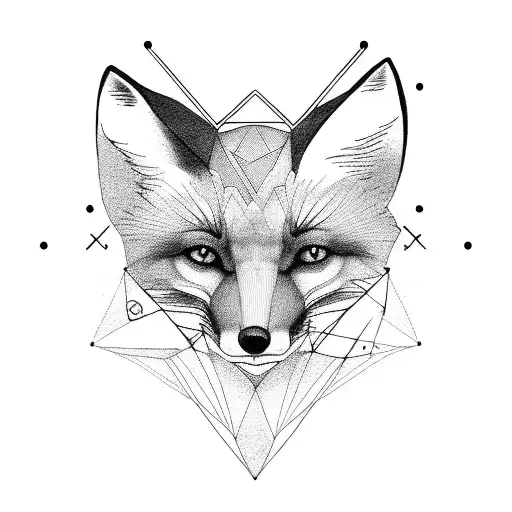 Fox With Geometry