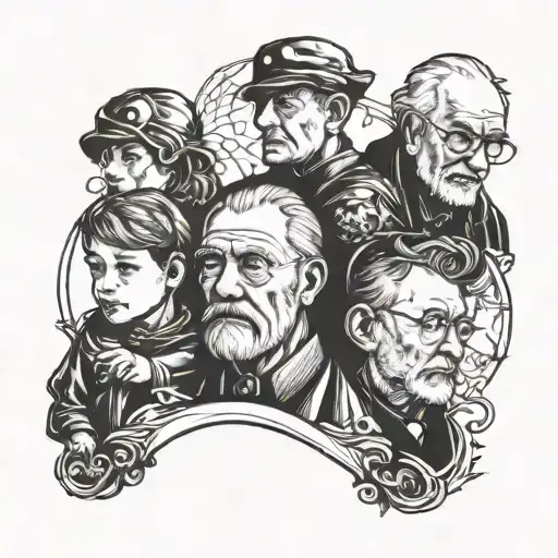 Tribute To Father And Son And Grandfather