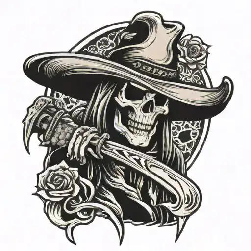 Cowboy Grim Reaper