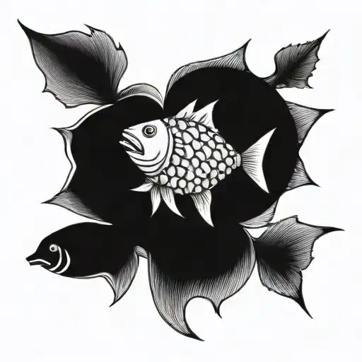 Spiker Globe Fish On Chest