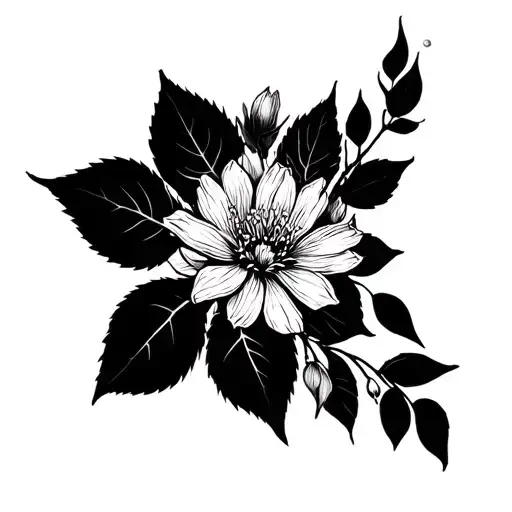 Botanical Sleeve Cover Up